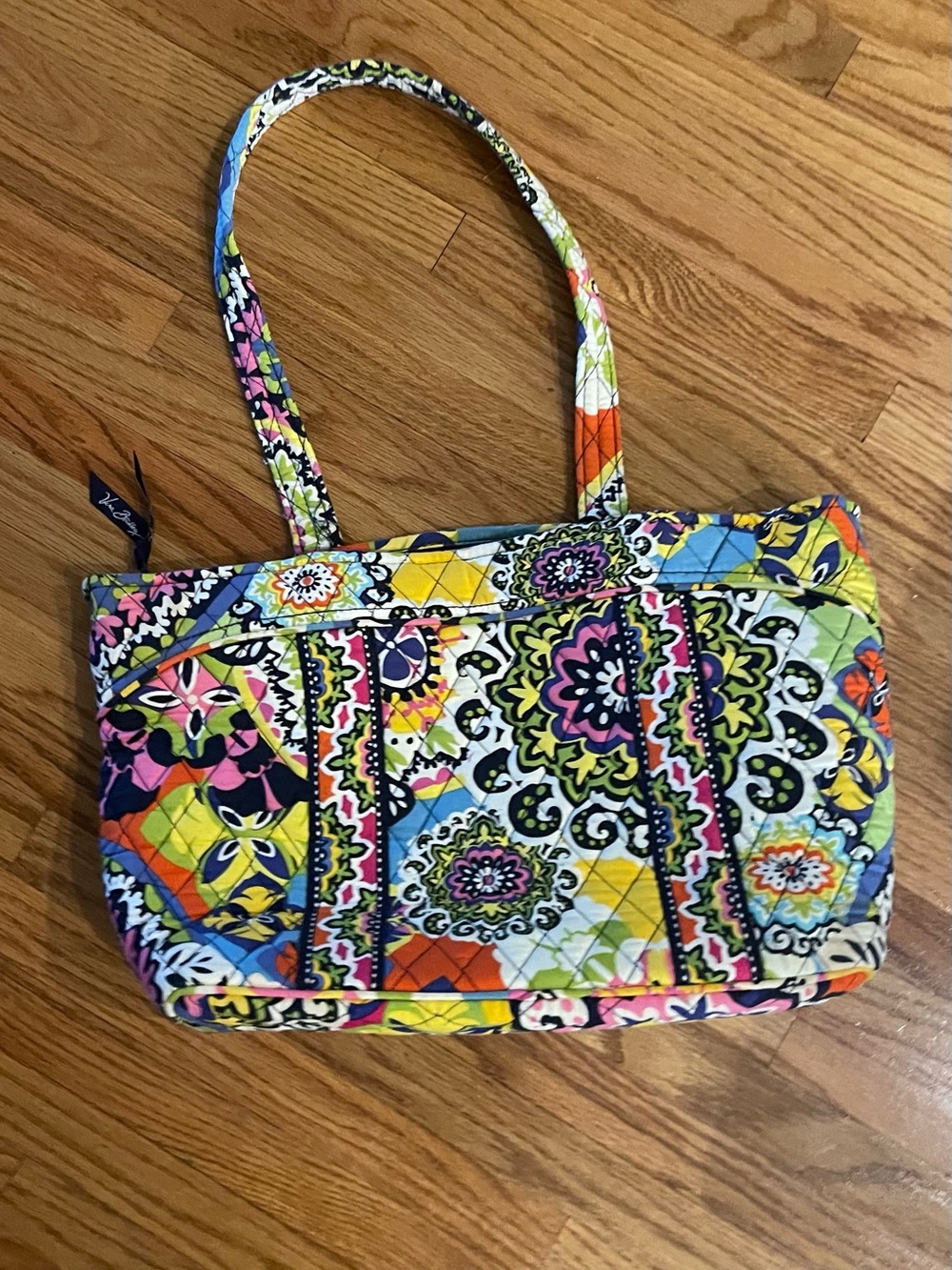 Vera Bradley Multicolor Quilted Tote Bag - Floral Patchwork